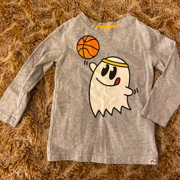 Like new Kids Appaman ghost long sleeve graphic tee, boys in size 3T - Picture 3 of 4